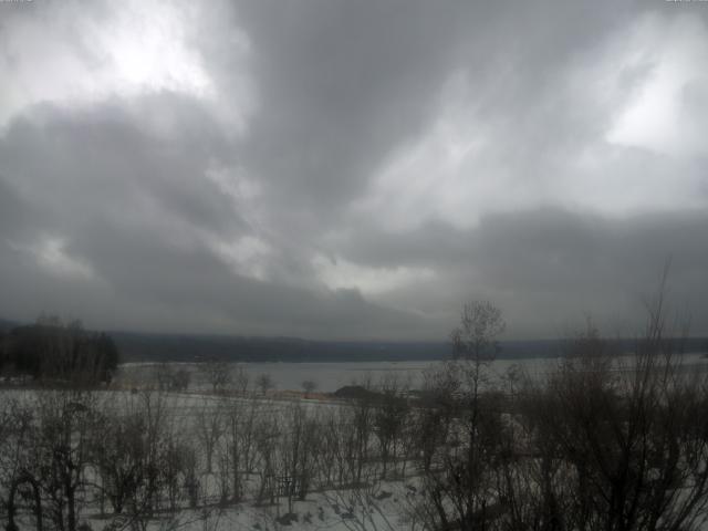 山中湖からの富士山