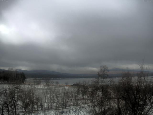 山中湖からの富士山