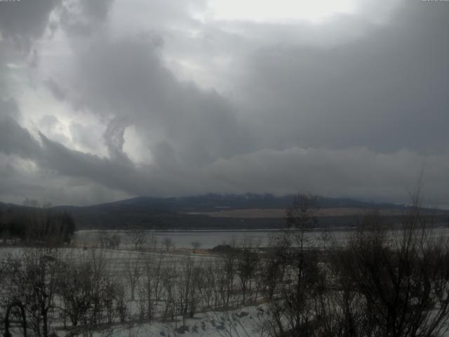 山中湖からの富士山