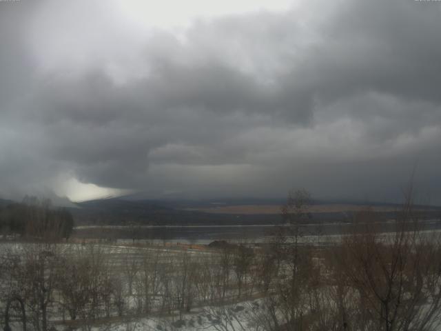 山中湖からの富士山