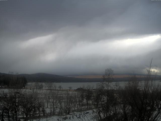 山中湖からの富士山