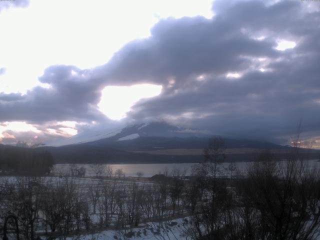 山中湖からの富士山