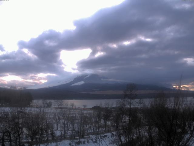 山中湖からの富士山
