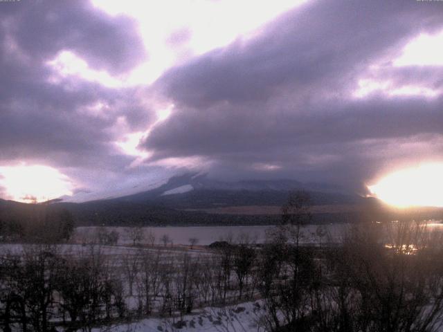 山中湖からの富士山