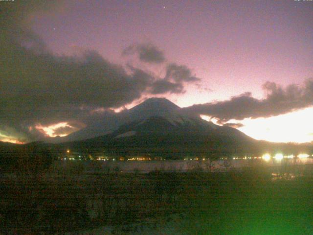 山中湖からの富士山