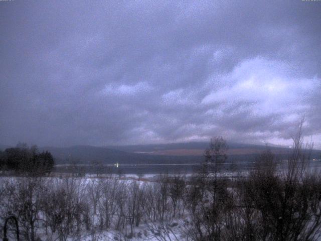 山中湖からの富士山