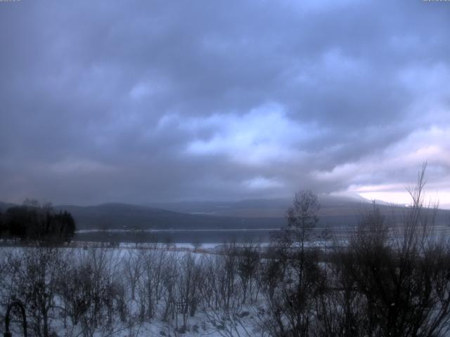 山中湖からの富士山