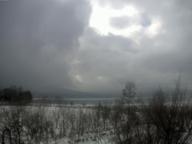 山中湖からの富士山
