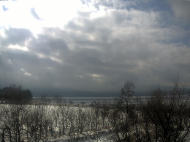 山中湖からの富士山