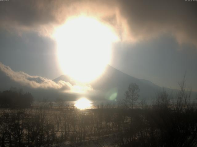 山中湖からの富士山