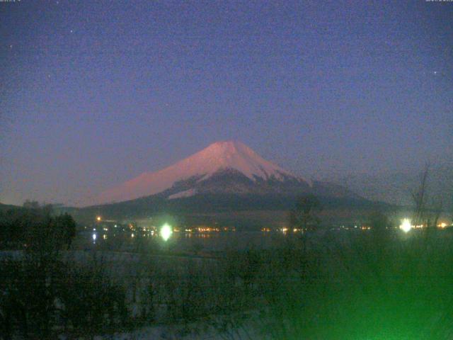 山中湖からの富士山
