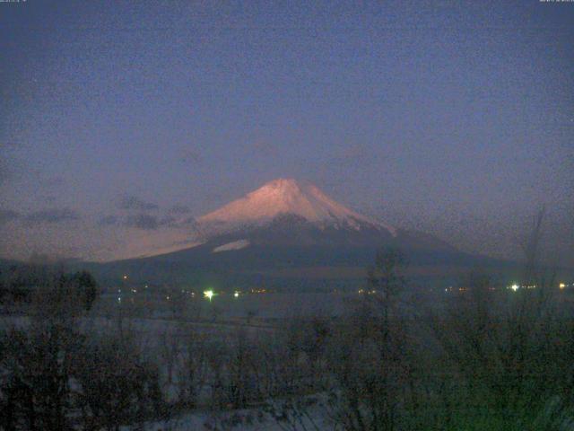 山中湖からの富士山