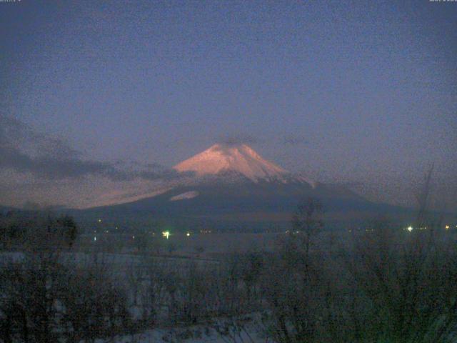 山中湖からの富士山