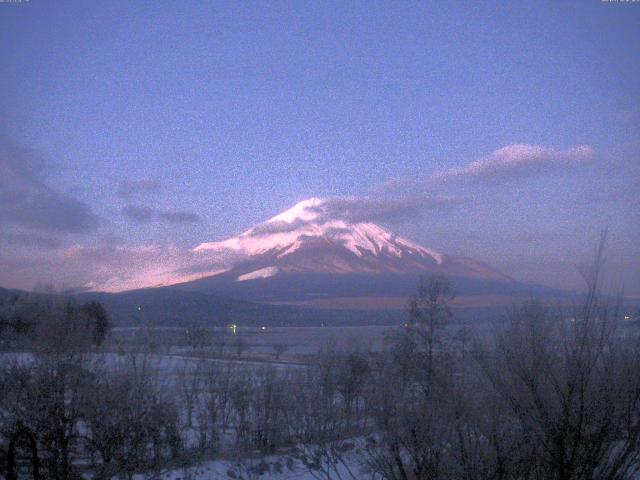 山中湖からの富士山