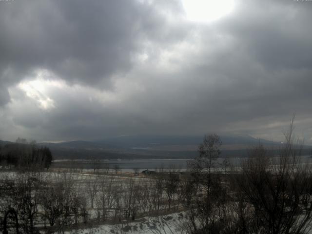 山中湖からの富士山