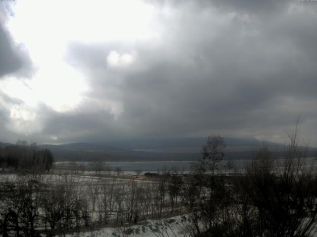 山中湖からの富士山