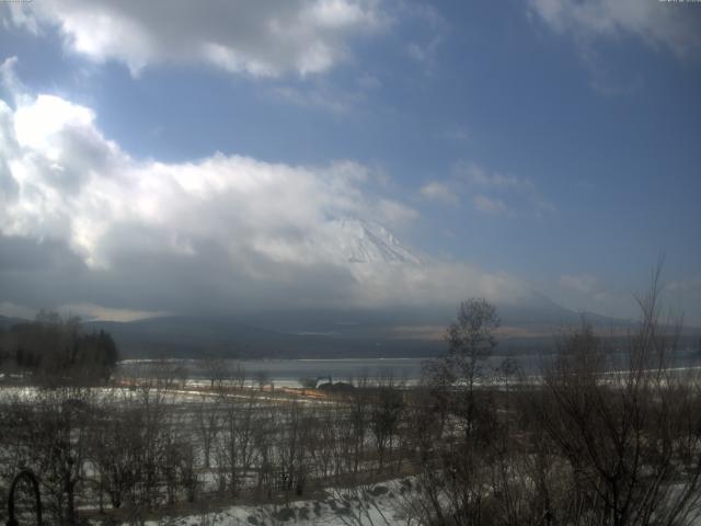 山中湖からの富士山