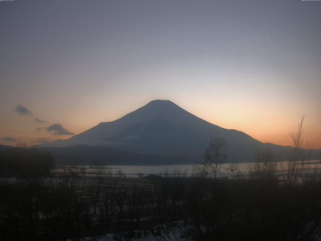 山中湖からの富士山