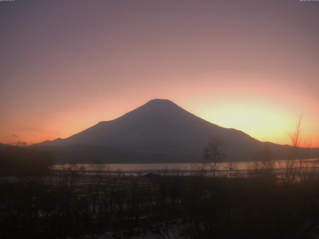 山中湖からの富士山
