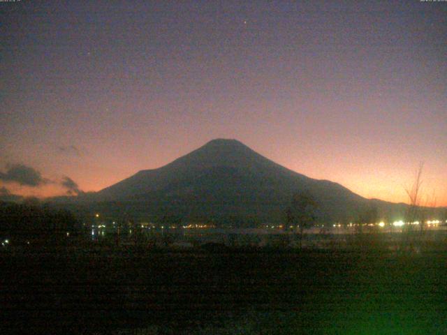 山中湖からの富士山