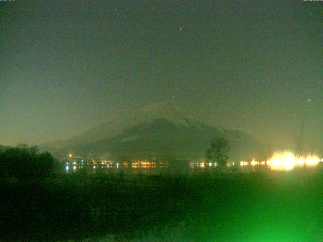 山中湖からの富士山