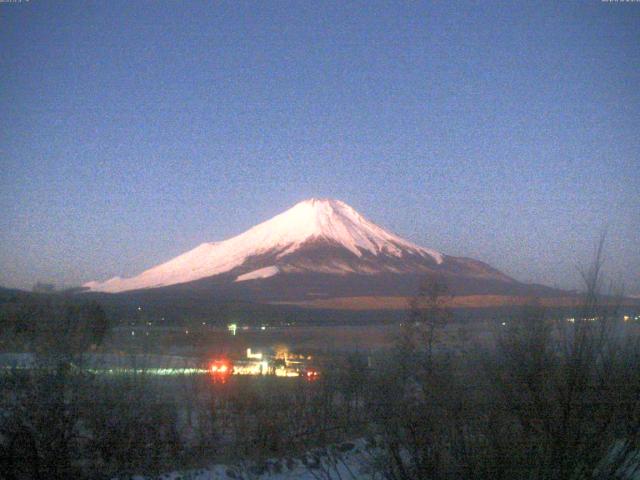 山中湖からの富士山