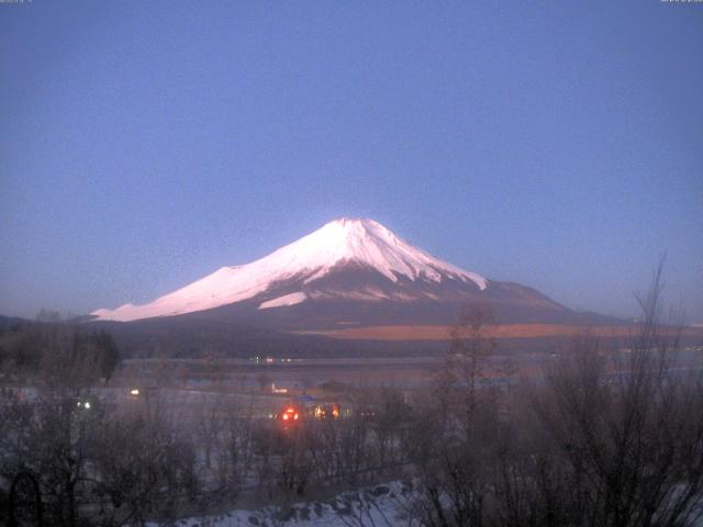 山中湖からの富士山