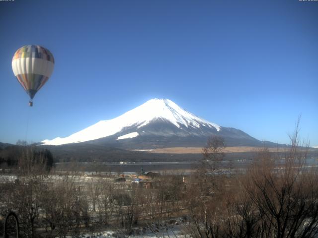 山中湖からの富士山