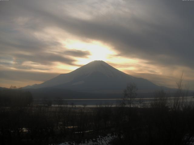 山中湖からの富士山