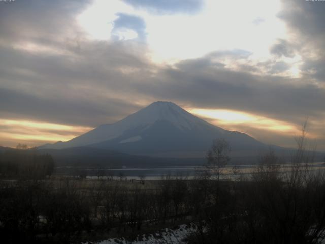 山中湖からの富士山