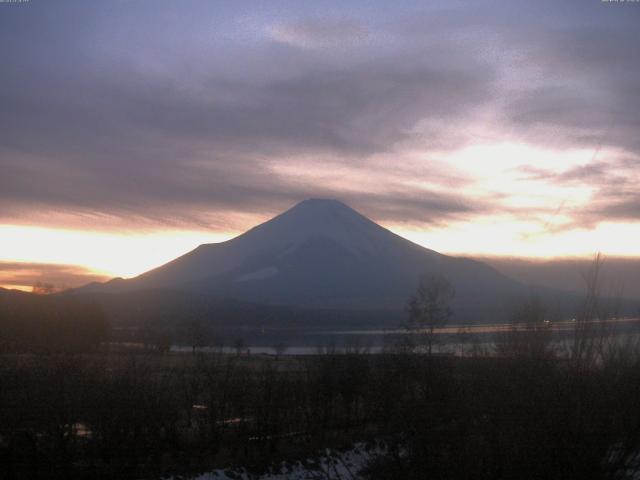 山中湖からの富士山