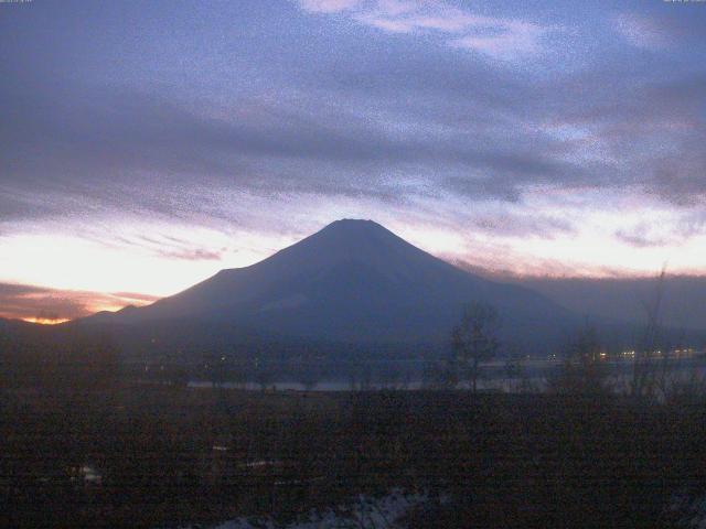 山中湖からの富士山