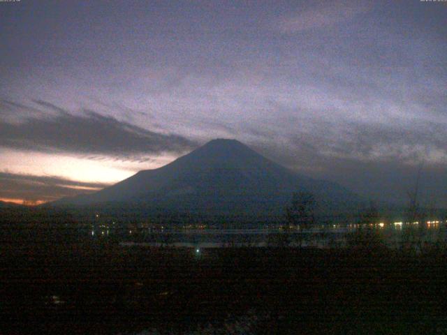 山中湖からの富士山