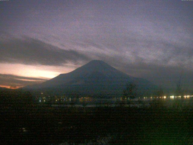 山中湖からの富士山