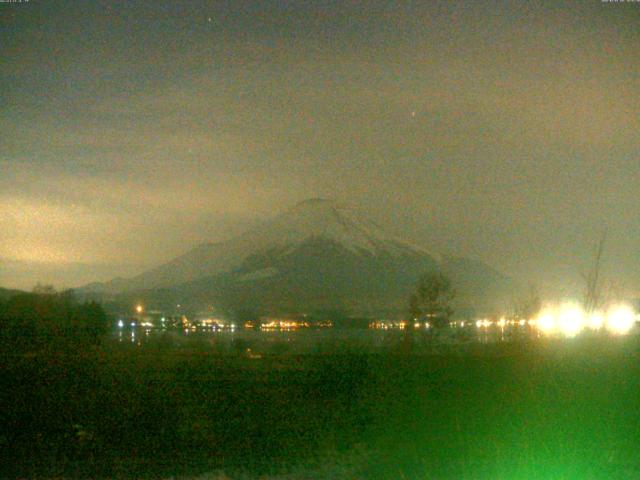山中湖からの富士山