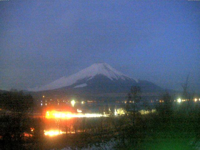 山中湖からの富士山