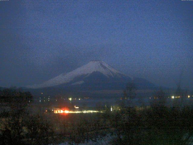 山中湖からの富士山