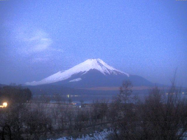 山中湖からの富士山