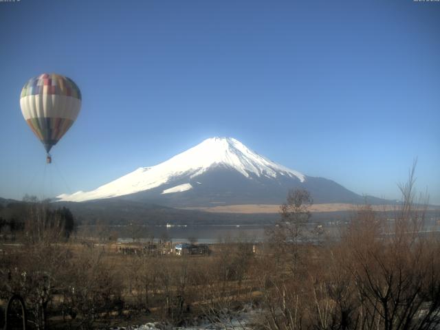 山中湖からの富士山