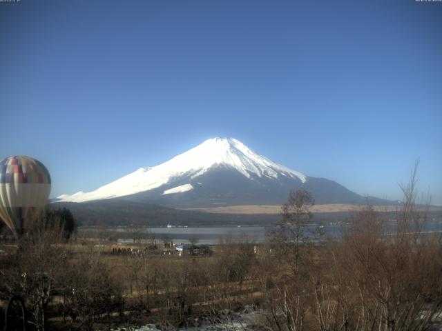 山中湖からの富士山