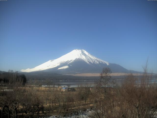 山中湖からの富士山