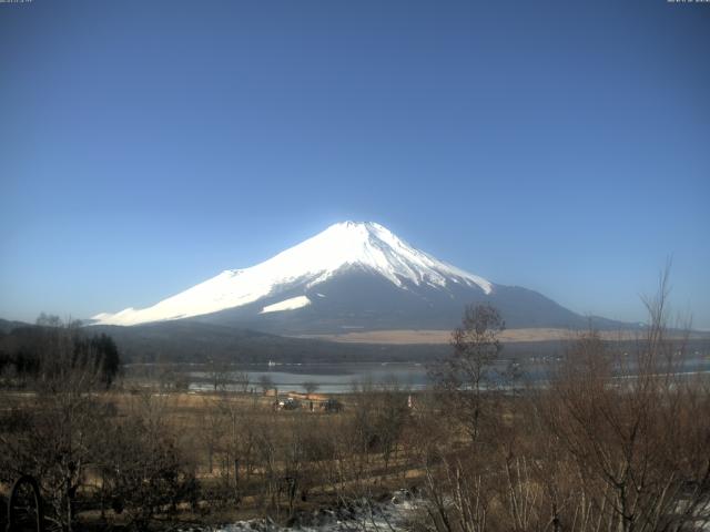 山中湖からの富士山