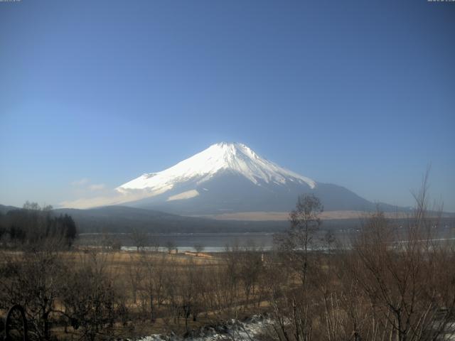 山中湖からの富士山