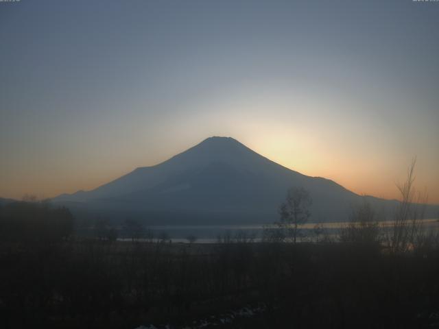 山中湖からの富士山