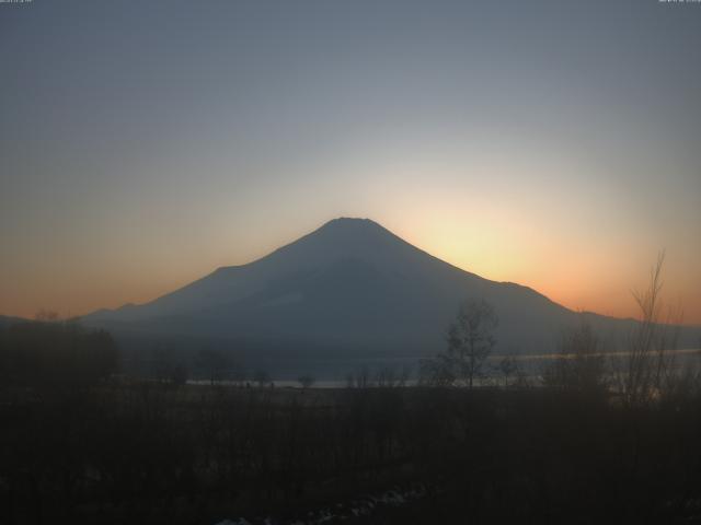 山中湖からの富士山