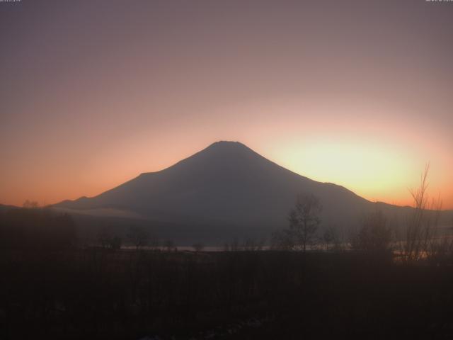 山中湖からの富士山