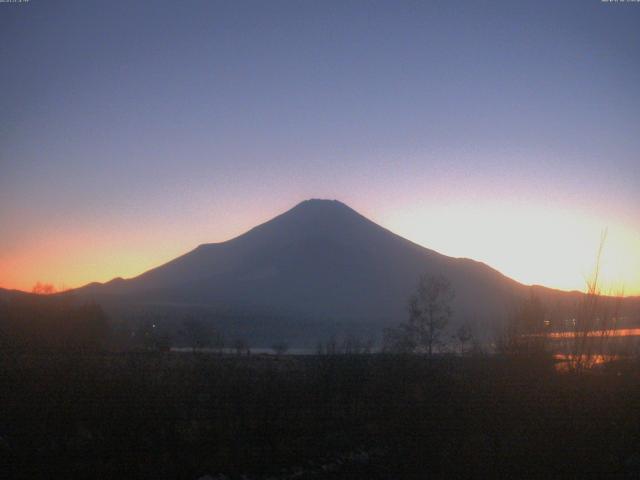 山中湖からの富士山
