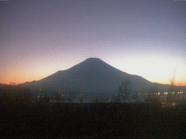 山中湖からの富士山