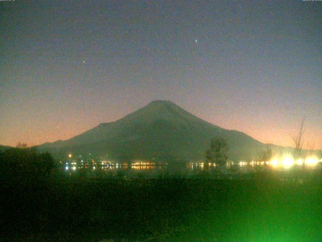 山中湖からの富士山