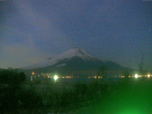 山中湖からの富士山